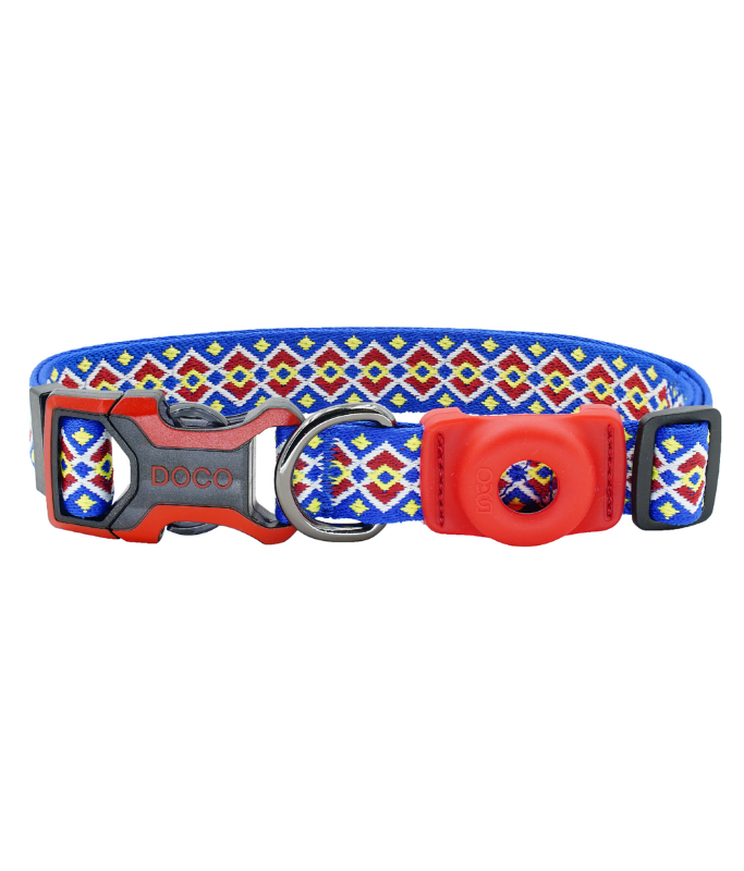 Doco AirTag D-ring Collar-ATC-23002-D15 [Size - L (2.5 x 45-68cm)]