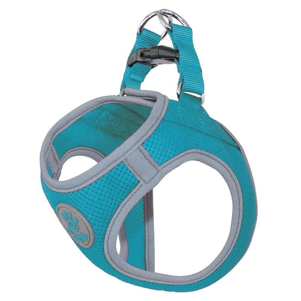 Doco Athletica QUICK FIT Reflective Harness XX.Small-30-34cm / 1-2kg-Turquoise