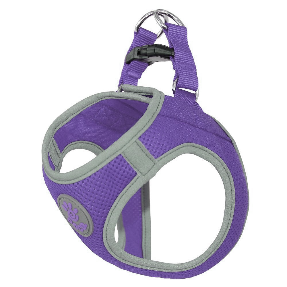 Doco Athletica QUICK FIT Reflective Harness X.Small-34-36cm / 2-3kg-Amethyst