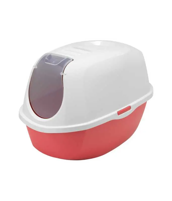 Moderna Smart Cat Litter Box Recycled P4  L 54.5 x W 39.1 x H 40.3 cm Maroon