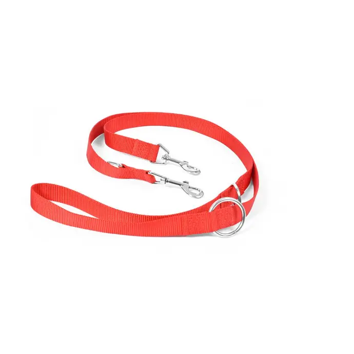 Duvo Nylon Lead Adjustable 200cm/25mm Red