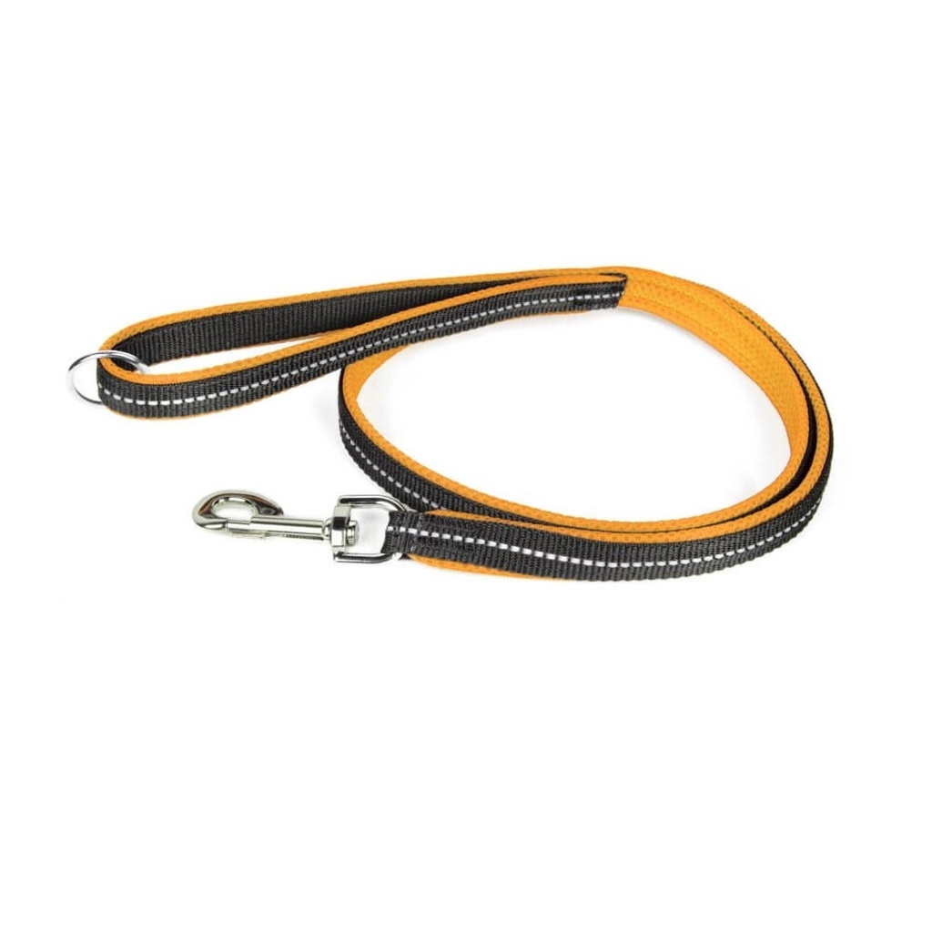 Powair Leash Orange 1.2 m with Handle Large Carabiner