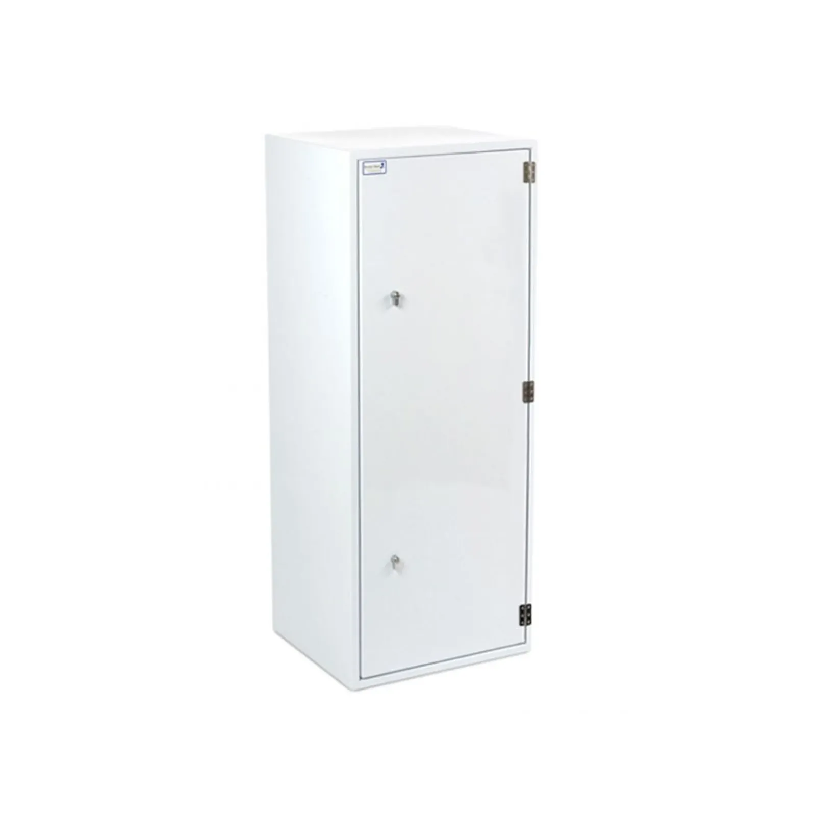 Burtons Vet Clinic Controlled Drugs Cabinet 500Wx450Dx1250H MM Single Lock supplied with 2 Keys & ID Card, RH Door - Four Removable Shelves