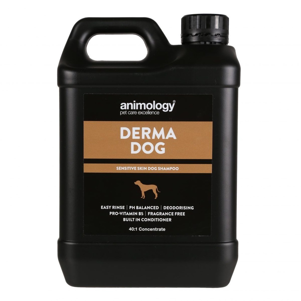 Animology Derma Dog Sensitive Skin Dog Shampoo 2.5L