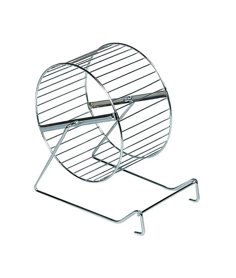 Flamingo Exercise Metal Wheel Hamster Toy 15CM
