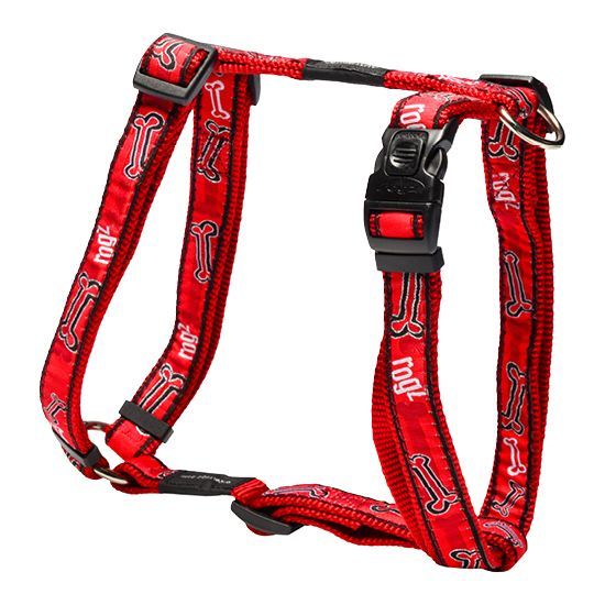 Rogz Red Bone Dog Harness Small