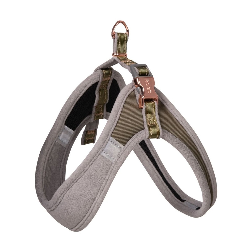 Rogz Urban Fast-Fit Adjustable Dog Harness OLIVE-Medium