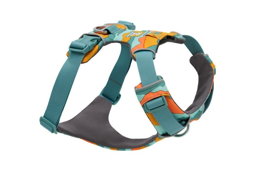 Ruffwear Front Range Padded Dog Harness Spring Mountain-Medium