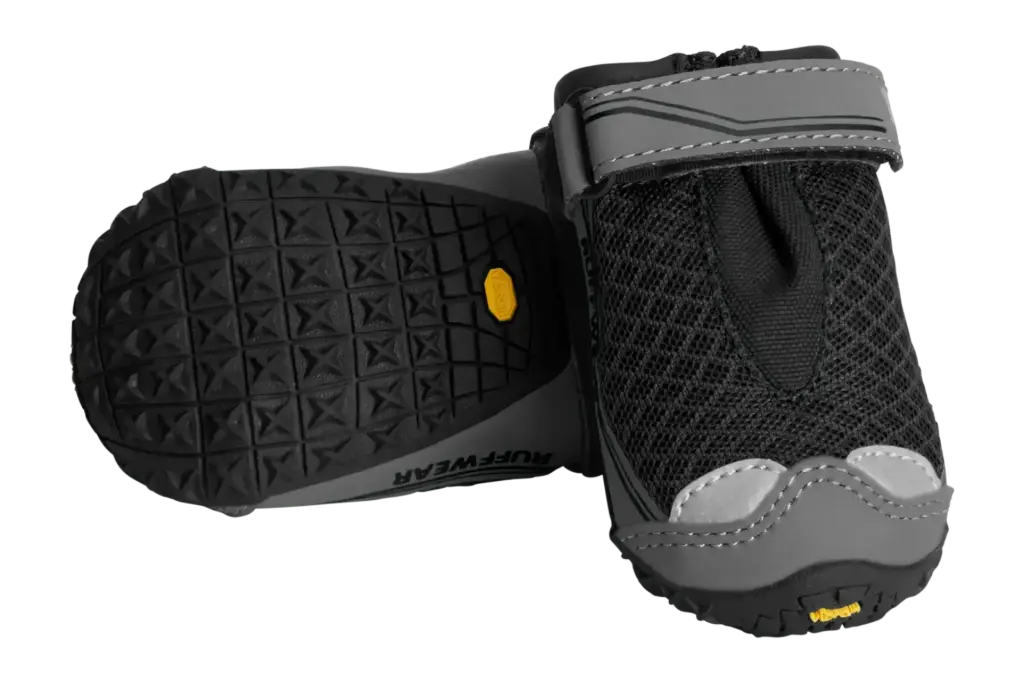 Ruffwear Grip Trex One Pair Dog Boots BLACK-2.50"
