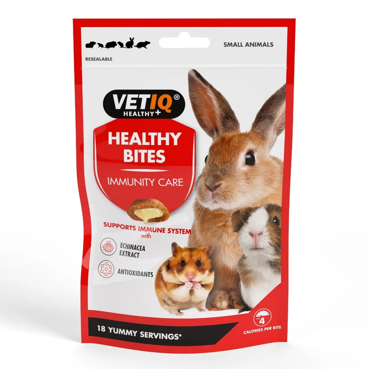 VetIQ Healthy Bites Immunity Care Small Animal Treats 30gm