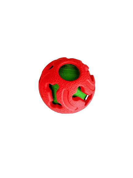 Miss Bear Colorful Dog Toy With Solid ball (Small Dogs)