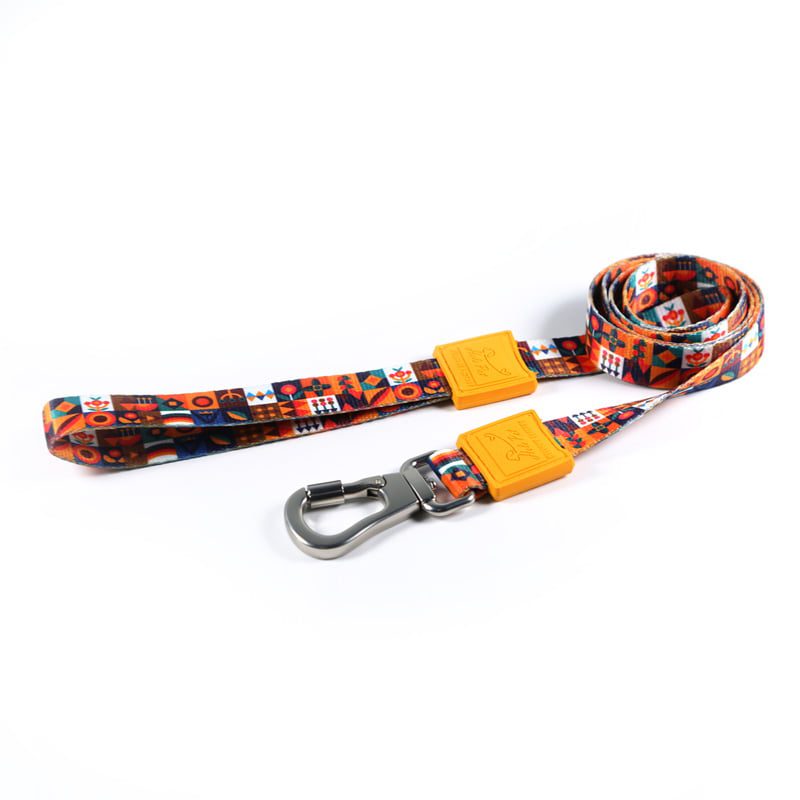 Helepet Faux Nylon Dog Leash-M 2*120cm - M, Diamond