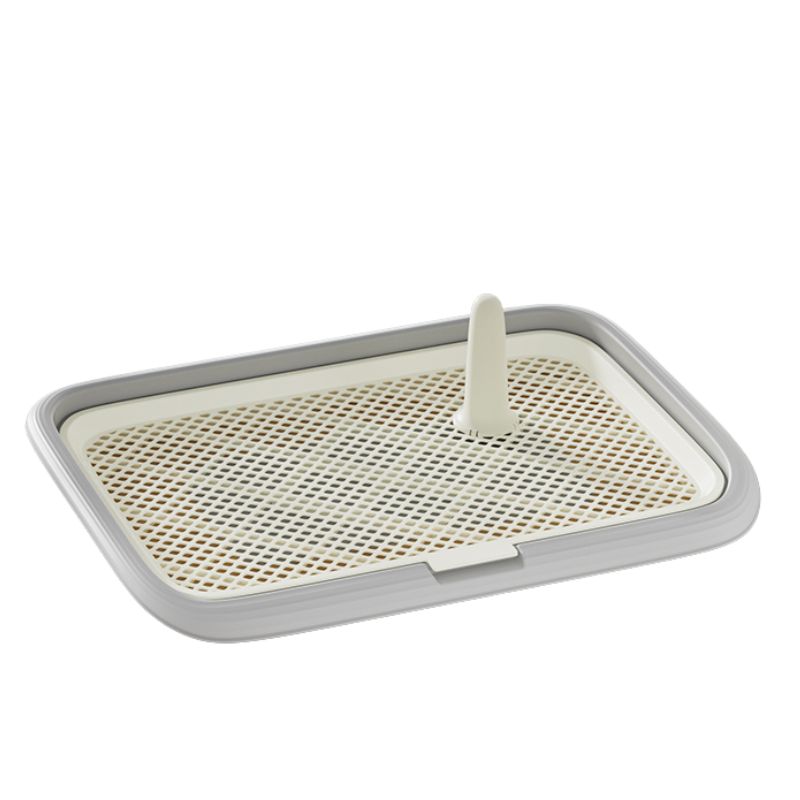 Cozy Paws Flat Fence Dog toilet-45*33*5cm - Grey