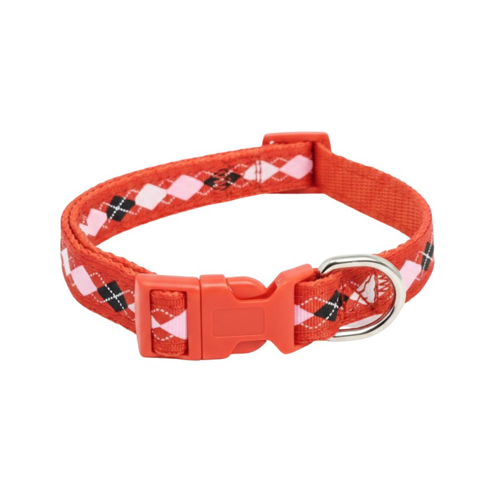 Cozy Paws Pet Collar - Medium ( L43-63cm×2cm)-Red