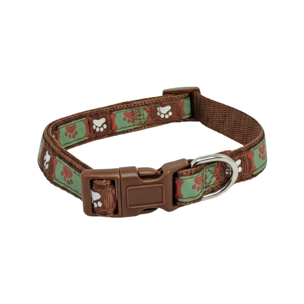 Cozy Paws Pet Collar - Medium ( L43-63cm×2cm)-Brown
