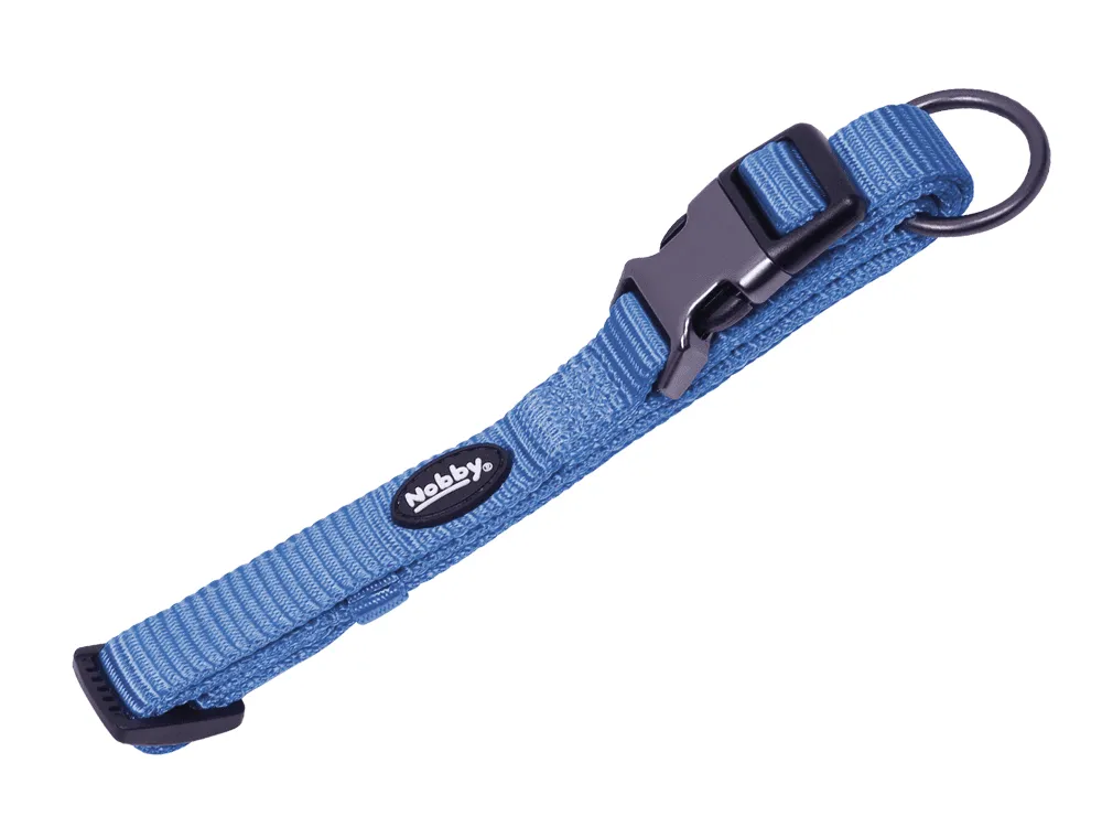 Nobby Adjustable Collar Classic Comfort L: 30-45 Cm; W: 15 Mm - LIGHT BLUE
