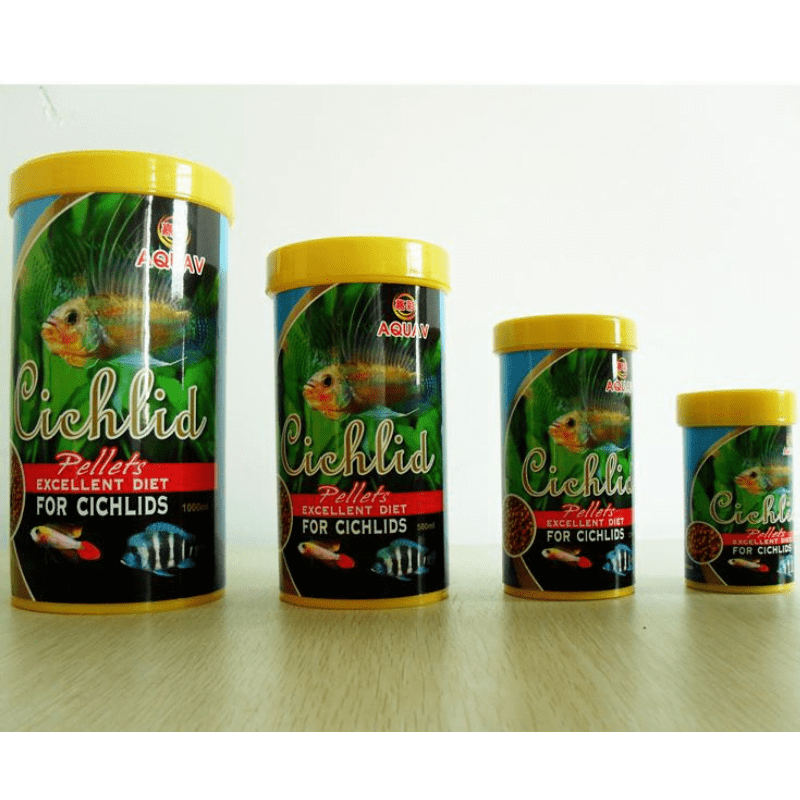 Aquav Cichlid Feed - 500 ML