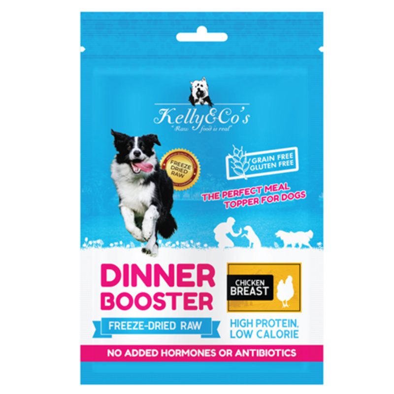 Kelly & Co’s  Freeze Dried Dinner Booster For Dog Chicken Breast Topper -50g