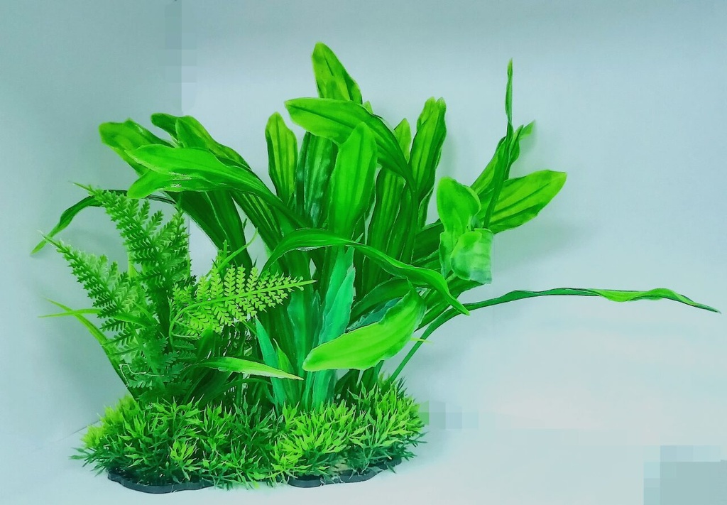 Aquarium Plastic  Plant - M975-W15*H24 Cm