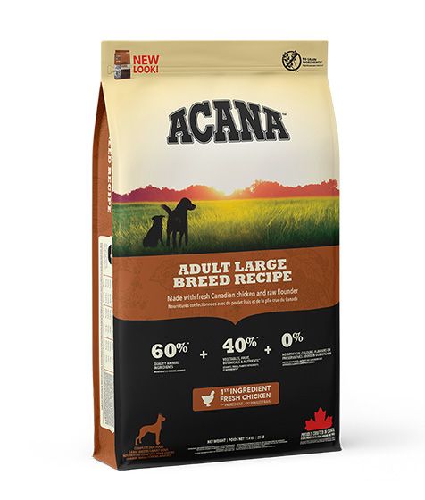Acana Adult Large Breed Recipe Dry Dog Food 11.4kg 