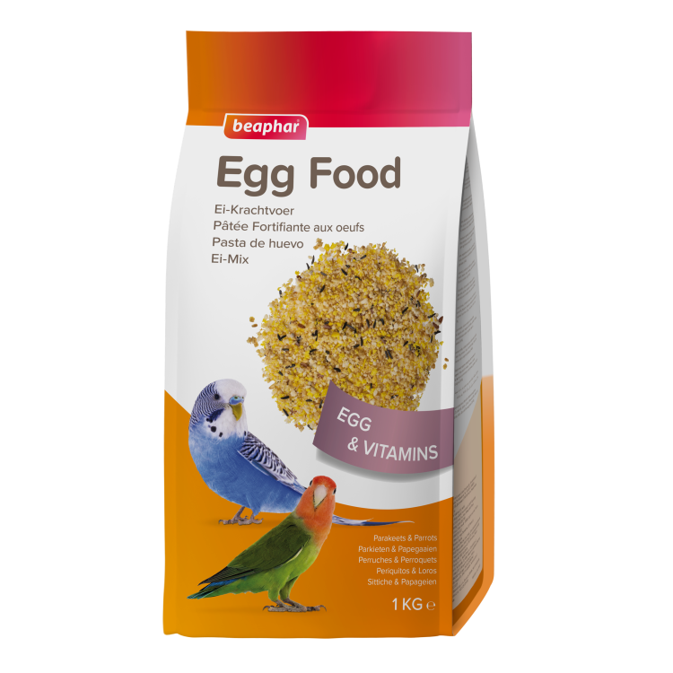 Beaphar Egg Food for Parakeets & Parrots 1kg
