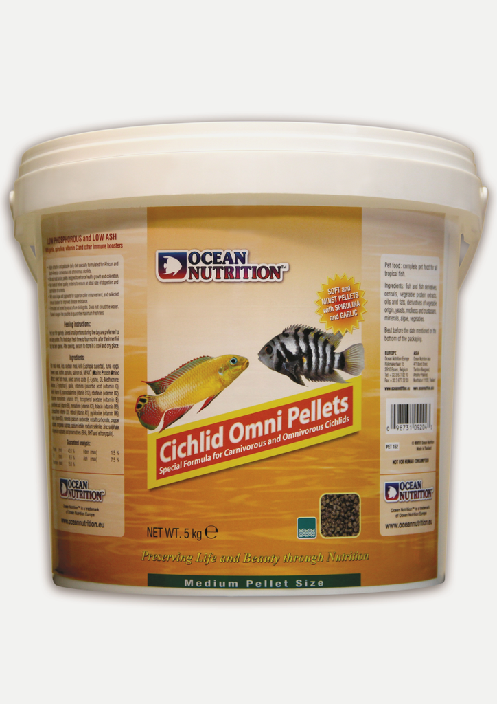 Ocean Nutrition Cichlid Omni Pellet Medium 5KG