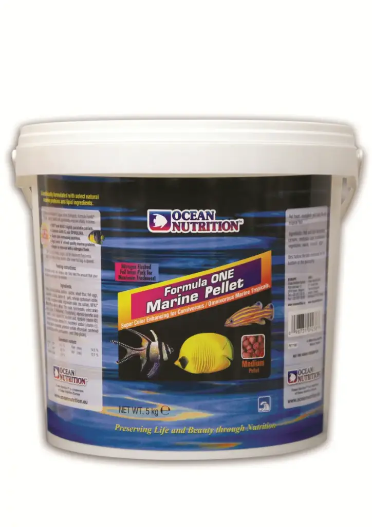 Ocean Nutrition Formula 1 Marine Pellet Medium 5 KG Bucket