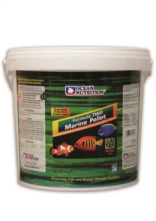 Ocean Nutrition Formula 2 Marine Pellet Medium 5 KG Bucket