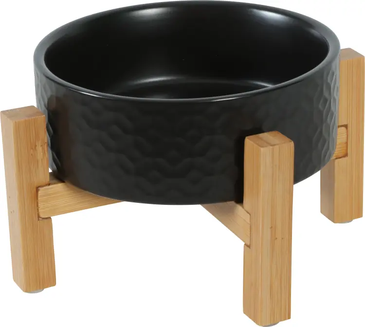 Zolux Keramo Ceramic Bowl Solo Black 300 ml