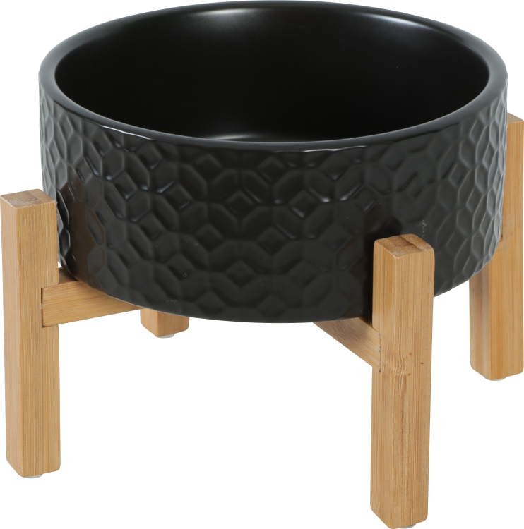 Zolux Keramo Ceramic Bowl Solo Black 700 ml