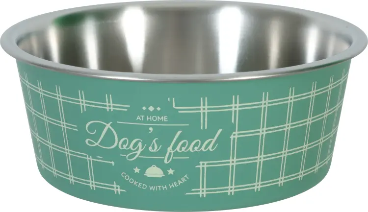 Zolux Non-Slip Food Dog Bowl Green 750 ml