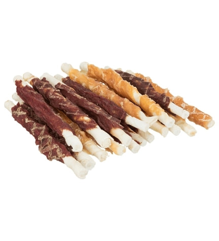[101007-1] Trixie Denta Fun Chewing Roll Mix Dog Chews - 250G