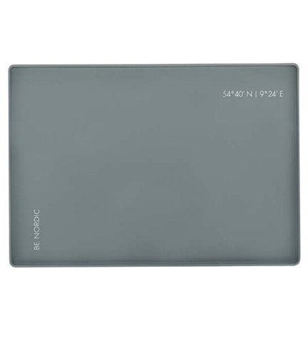 [202209-1] Trixie Be Nordic Silicone Place Mat for Dogs&Cats - GREY/48X30CM