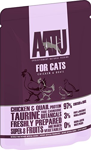 [WACCQ-85g] AATU Chicken & Quail Wet Cat Food-85g