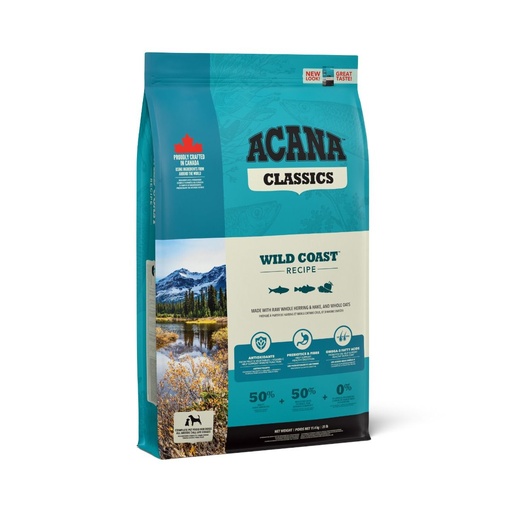 [100226-1] Acana Classics Wild Coast Recipe Dry Dog Food 2kg