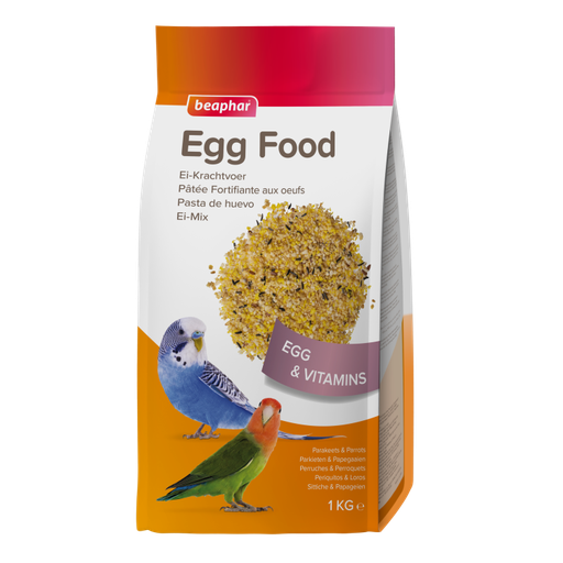 [BE1000136] Beaphar Egg Food for Parakeets & Parrots 1kg
