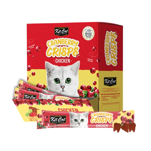 [7922] Kit Cat Cranberry Crisps Chicken Box 50 sachets